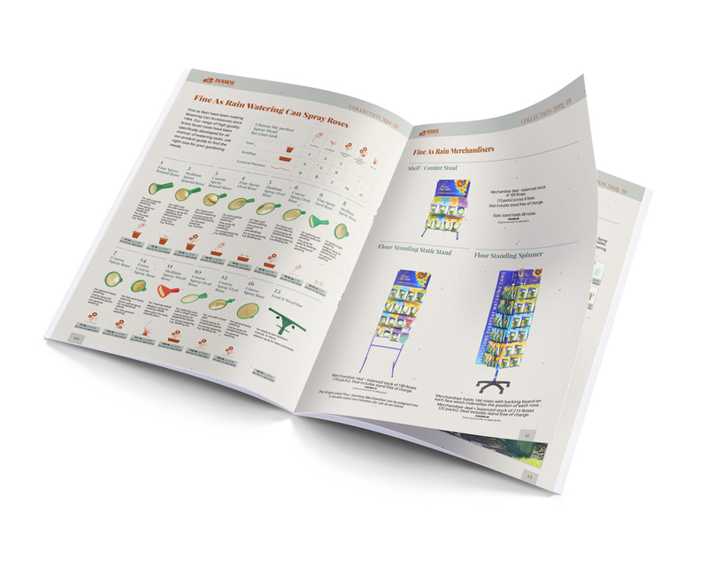 Trade products brochure design - more inner pages