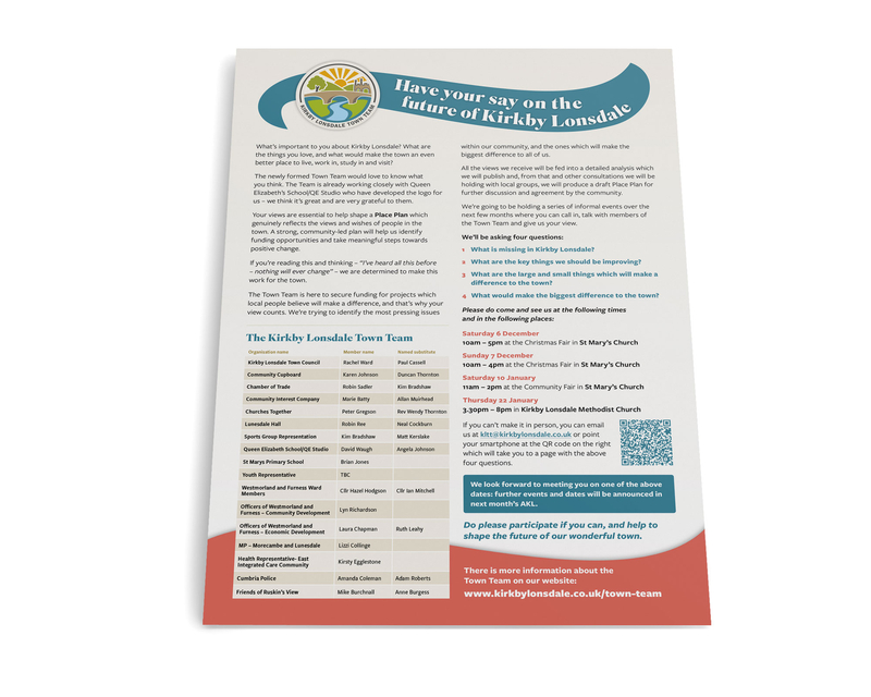 Kirkby Lonsdale Town Team Advert - November 2025