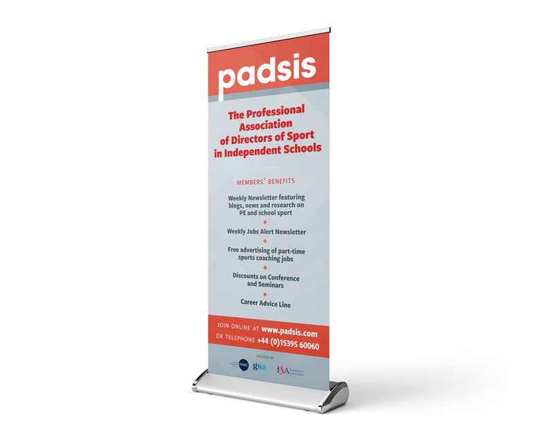 PADSIS rollup banner design