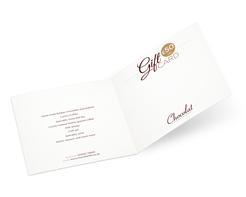 Gift Card Voucher design - £50