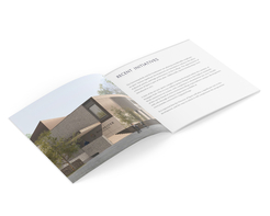 Job vacancy brochure design - inner pages