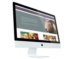 Kendal Wool Gathering website - desktop view
