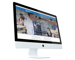 Sarah Munden Education website design - desktop