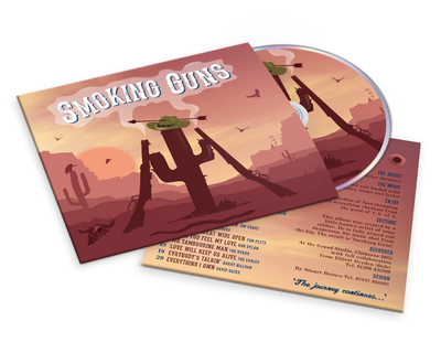 Smoking Guns CD cover design